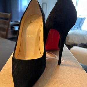 Louboutin Kate velvet